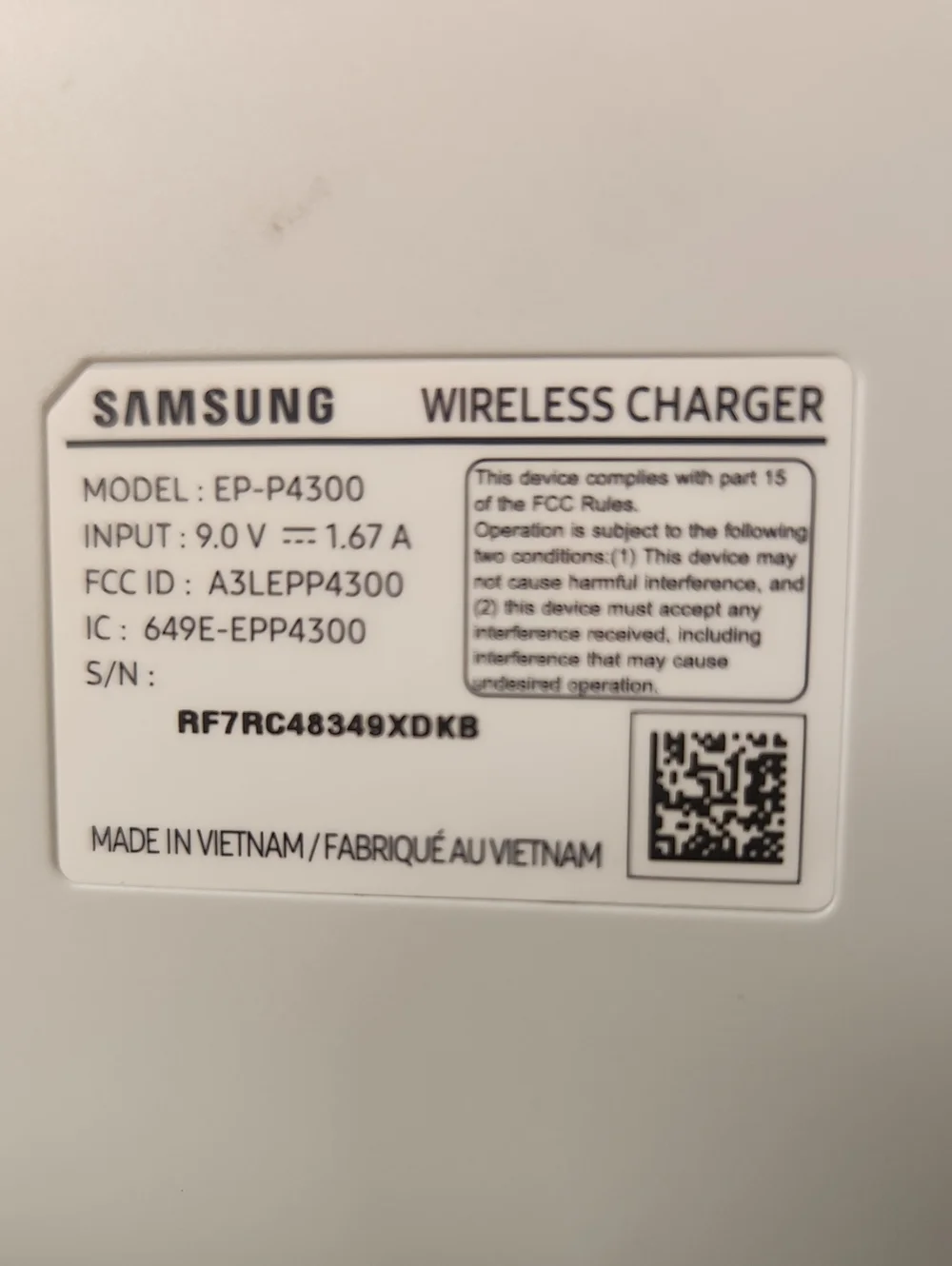 Samsung 9w dual